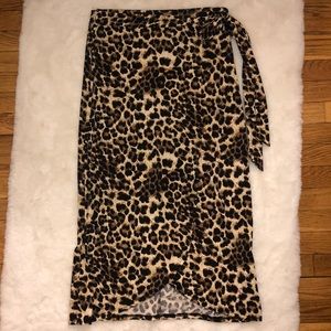 Cheetah Midi Skirt
